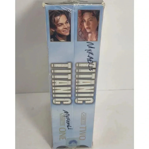 Titanic Box Set 2 Tape VHS Sealed 1997 THX Remastered - Picture 3 of 3